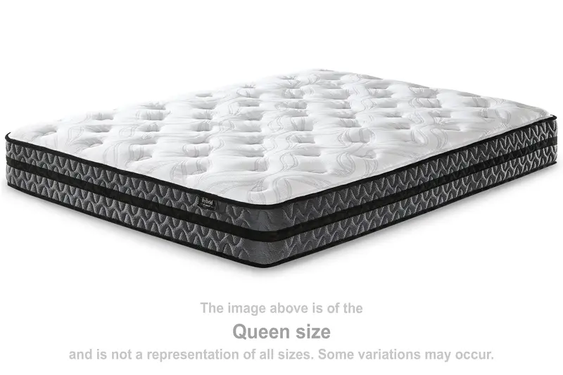 10-Inch White Hybrid Pocket Coil California King Mattress 1