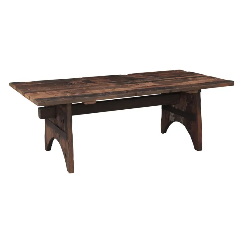 54" Whitley Coffee Table – Reclaimed Teak Wood 1