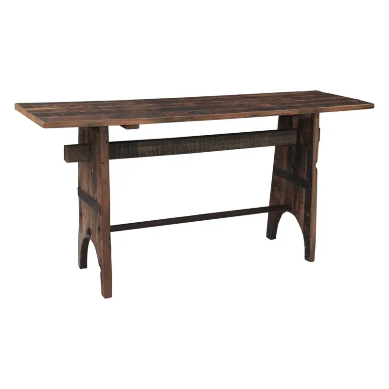 62" Whitley Console Table – Solid Reclaimed Teak 1