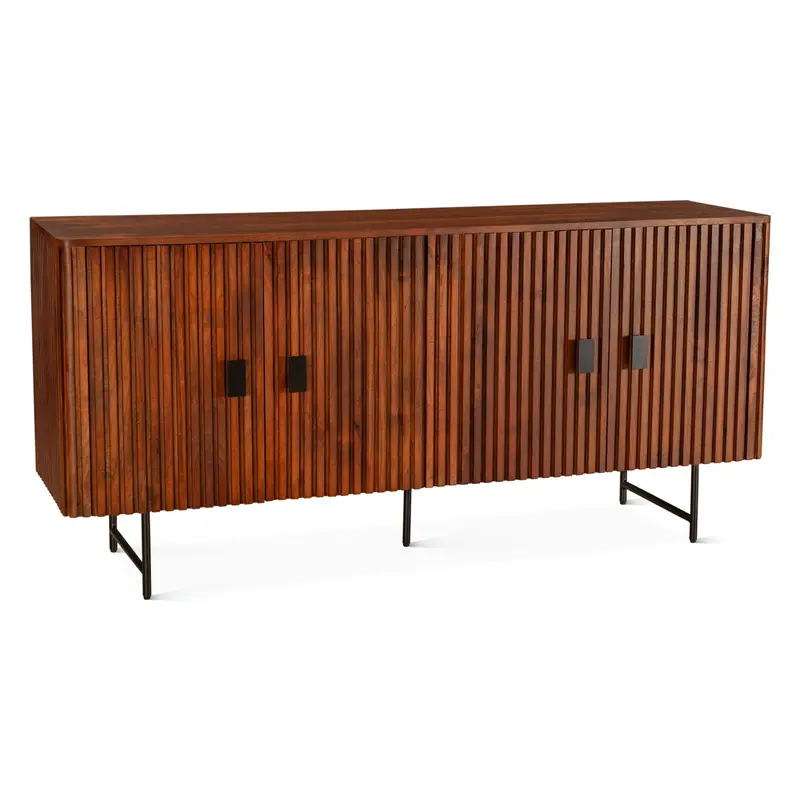 67" Pecan Brown Sideboard – Verbania Collection 1