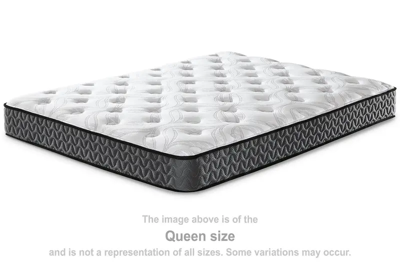 8-Inch Bonnell Hybrid Full Mattress In Crisp White 1
