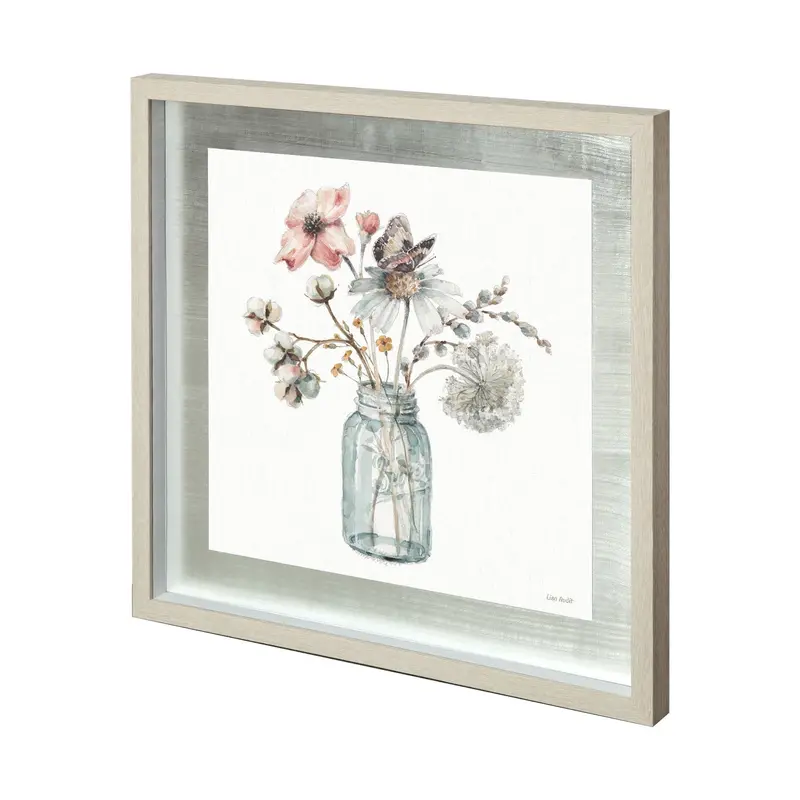 A Country Weekend Ix – Textured Hand-Embellished Framed Art Print By Mercana Studio 1