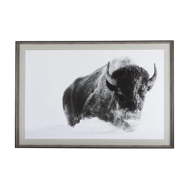 A Struggle By Mercana Studio – Hand-Embellished Framed Photo Art Print With Matting And Protective Glass 1