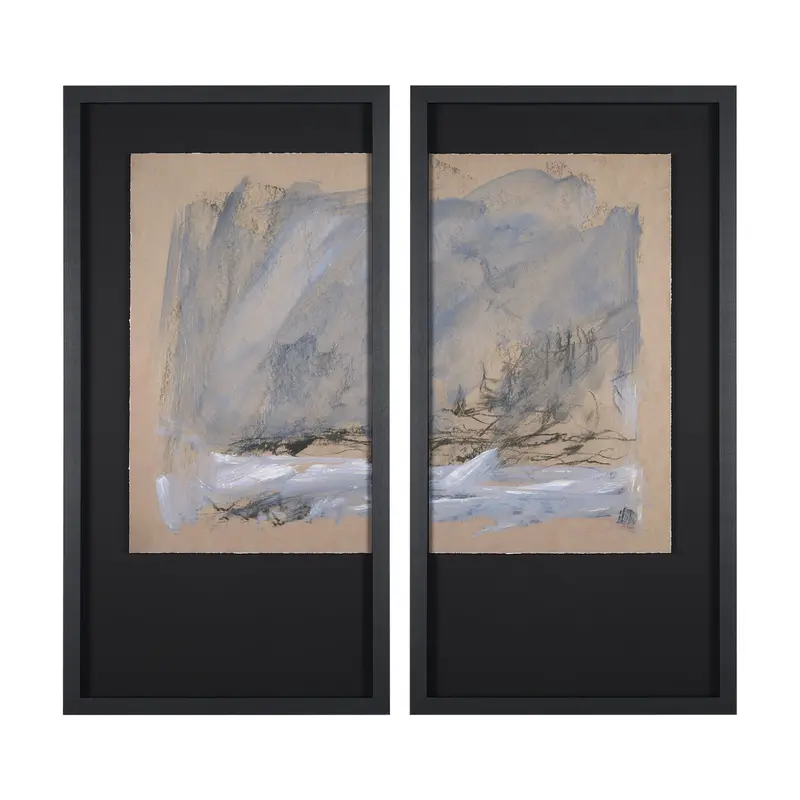 Abstract Landscape – Framed Art Print By Mercana Studio 1