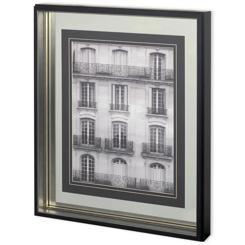 Across The Street I – Matted Framed Art Print By Laura Marshall 1