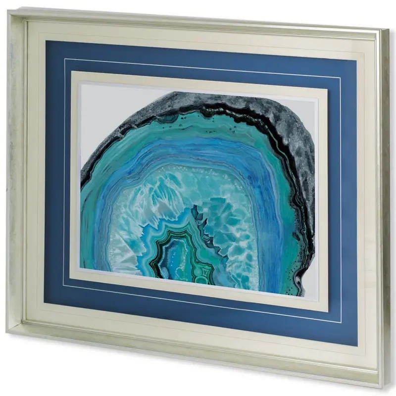 Agate Studies Ii – Framed Matted Art Print By Naomi Mccavitt 1