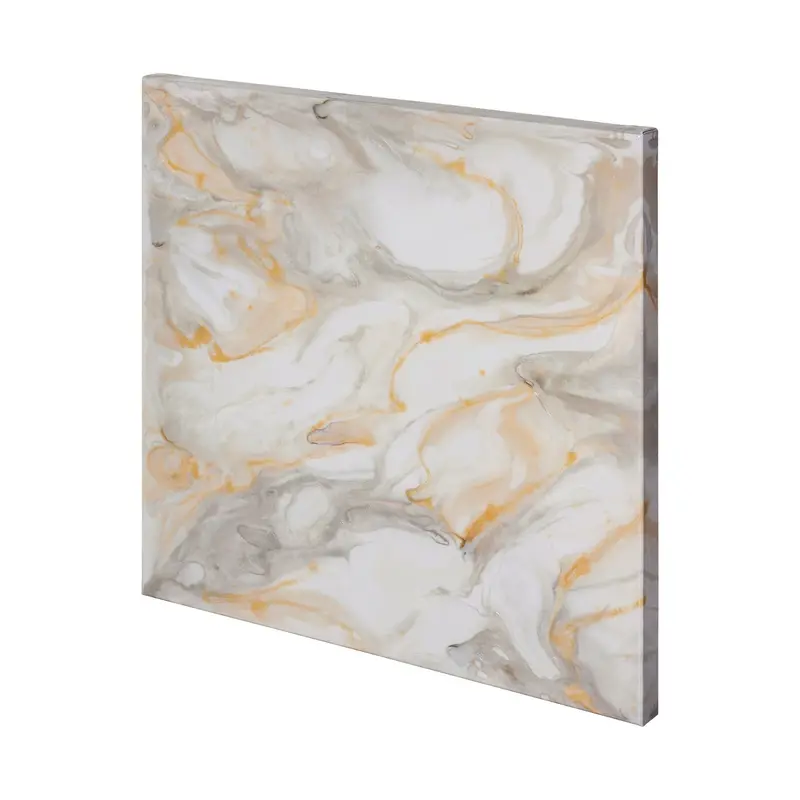 Alabaster Iii Textured Canvas Art – Mercana Studio Hand-Embellished Wall Decor 1