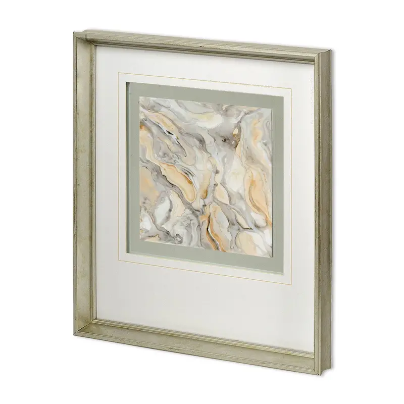 Alabaster Iv – Matted & Glass-Framed Art Print By Debbie Banks 1