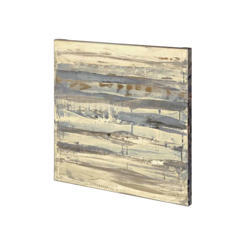 Alloy 3 – Mercana Studio Textured Hand-Embellished Canvas Art 1