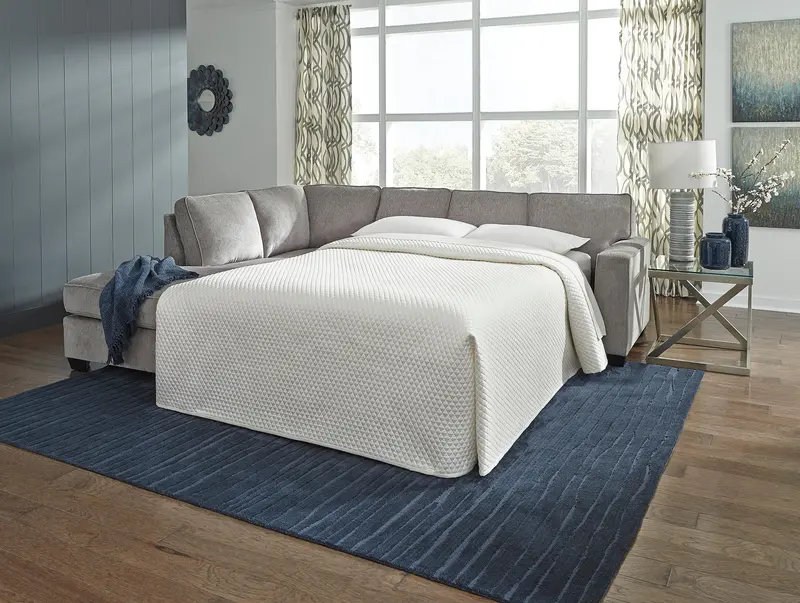 Altari Alloy 2-Piece Left-Arm Chaise Sleeper Sectional 1