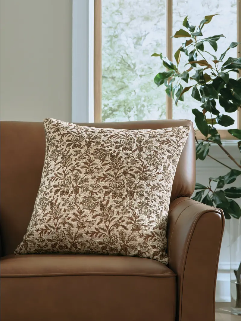 Altmontner Brown-And-Beige Decorative Pillow Set (4 Pieces) 1