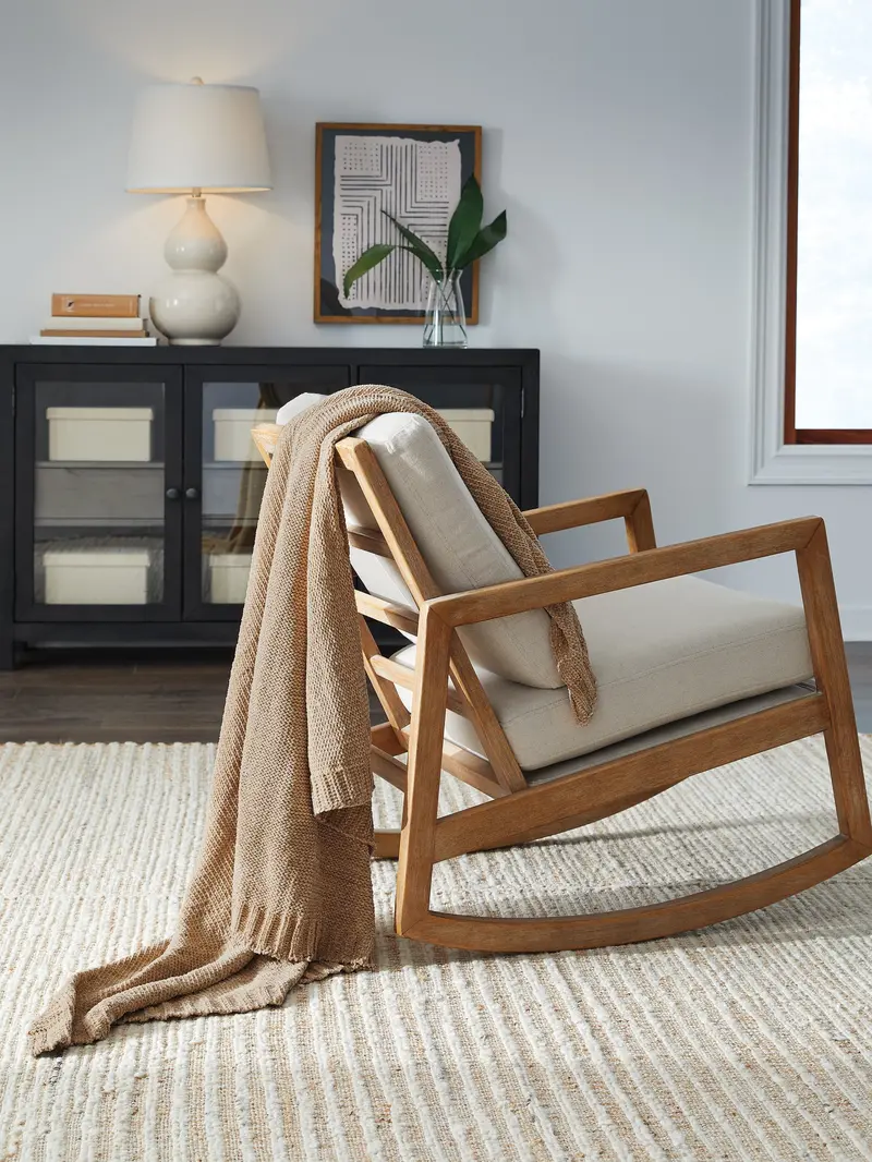 Anawood Metallic Gold Throw Blanket Set (3 Pieces) 1
