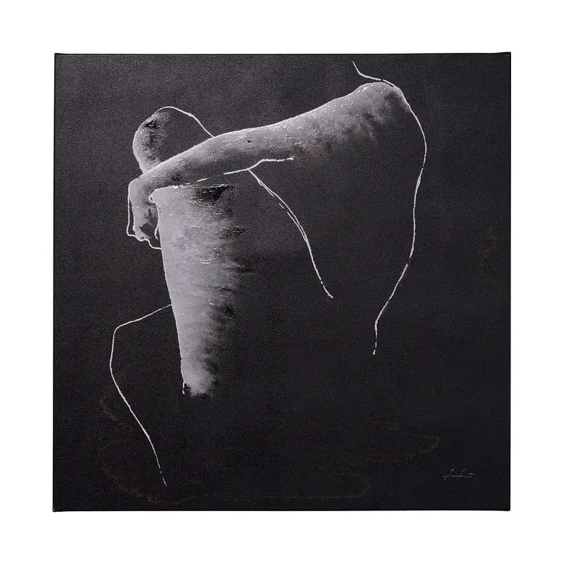 Andromedae Ii – Hand-Embellished Textured Canvas Wall Art By Melody D 1
