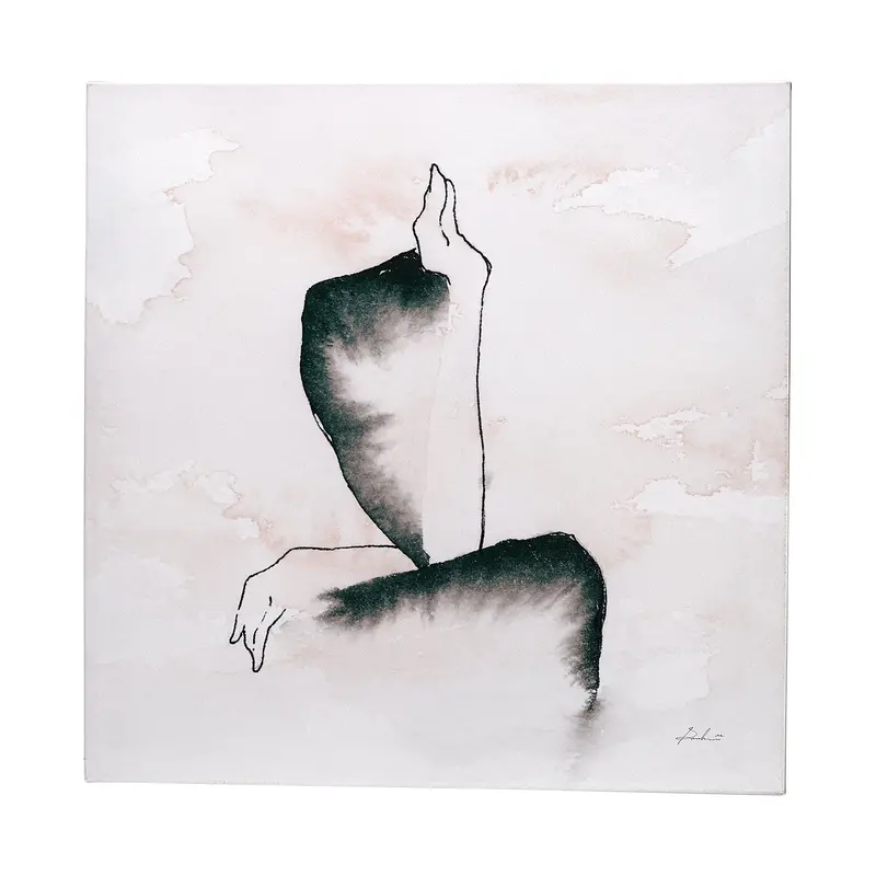 Andromedae Light I – Hand-Textured Canvas With Artistic Embellishment By Melody D 1