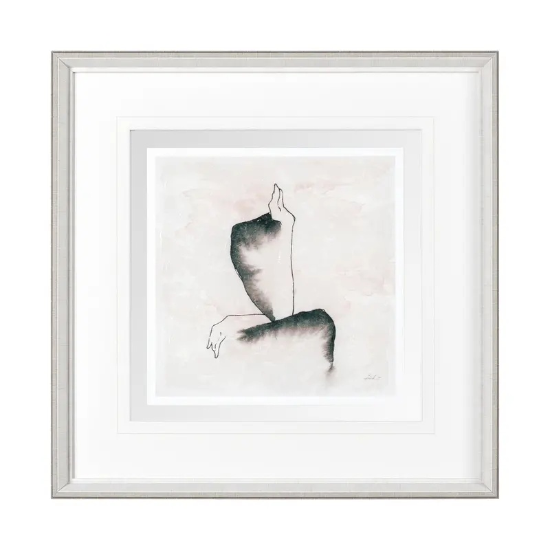Andromedae Light I – Premium Framed Hand-Embellished Art Print Under Glass By Melody D 1