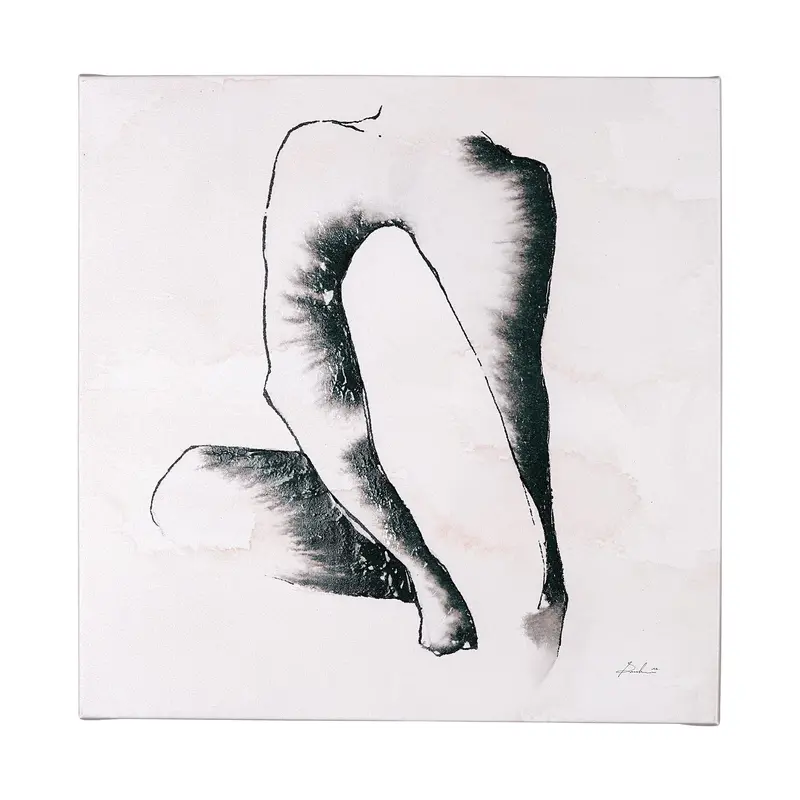 Andromedae Light Ii – Hand-Textured Canvas Painting With Artistic Detail By Melody D 1