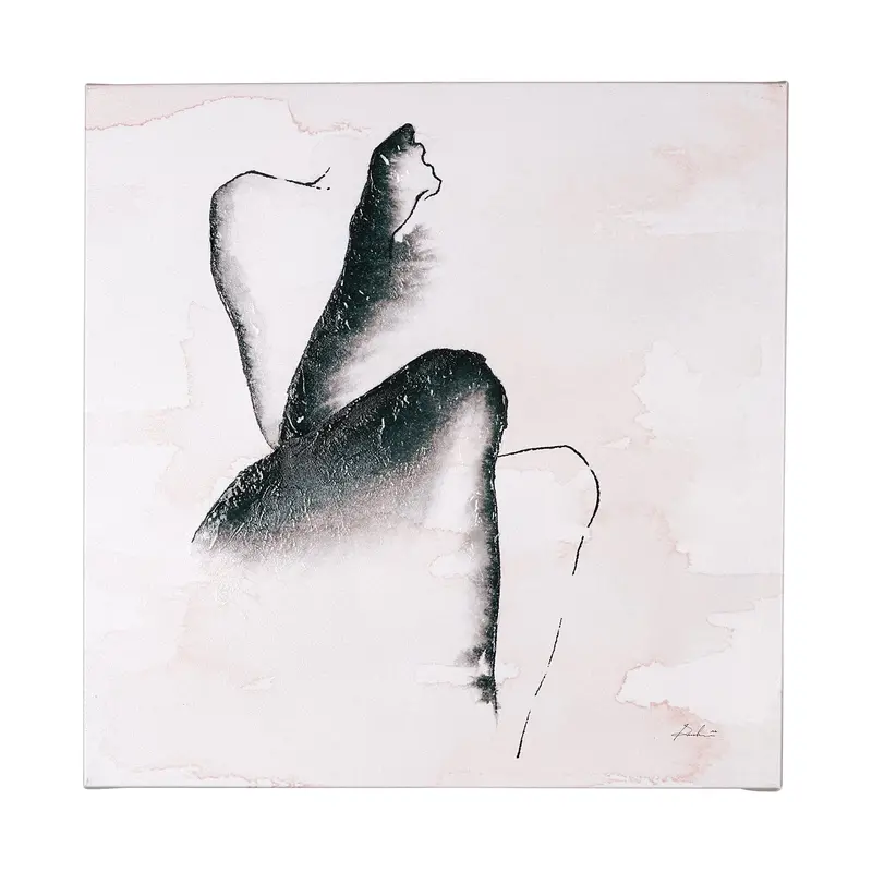 Andromedae Light Iv – Artisan Textured Canvas With Hand-Finished Embellishment By Melody D 1