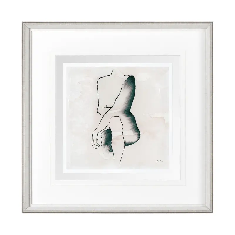 Andromedae Light V – Hand-Embellished Framed Art Print Featuring Rich Texture And Glass Matting By Melody D 1