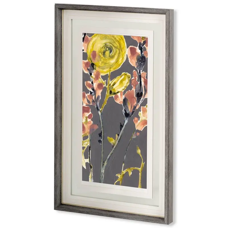 Anemone & Coral Ii Framed Art Print By Jennifer Goldberger – Matted & Glass-Protected 1