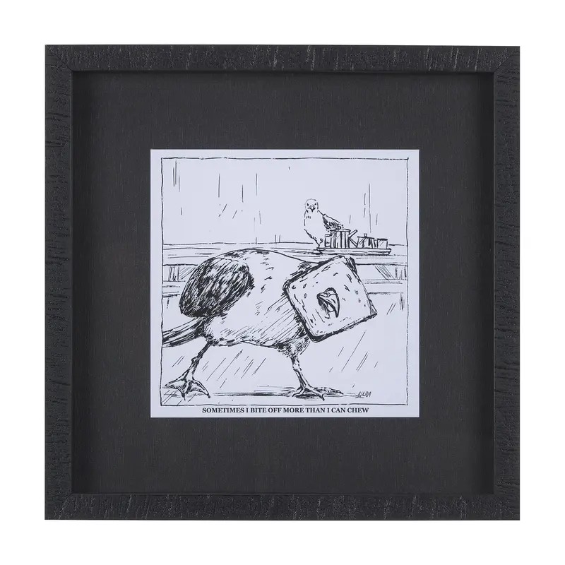 Animal Talk Ii Framed Art Print By Mercana Studio – Premium Matted & Glazed Display 1