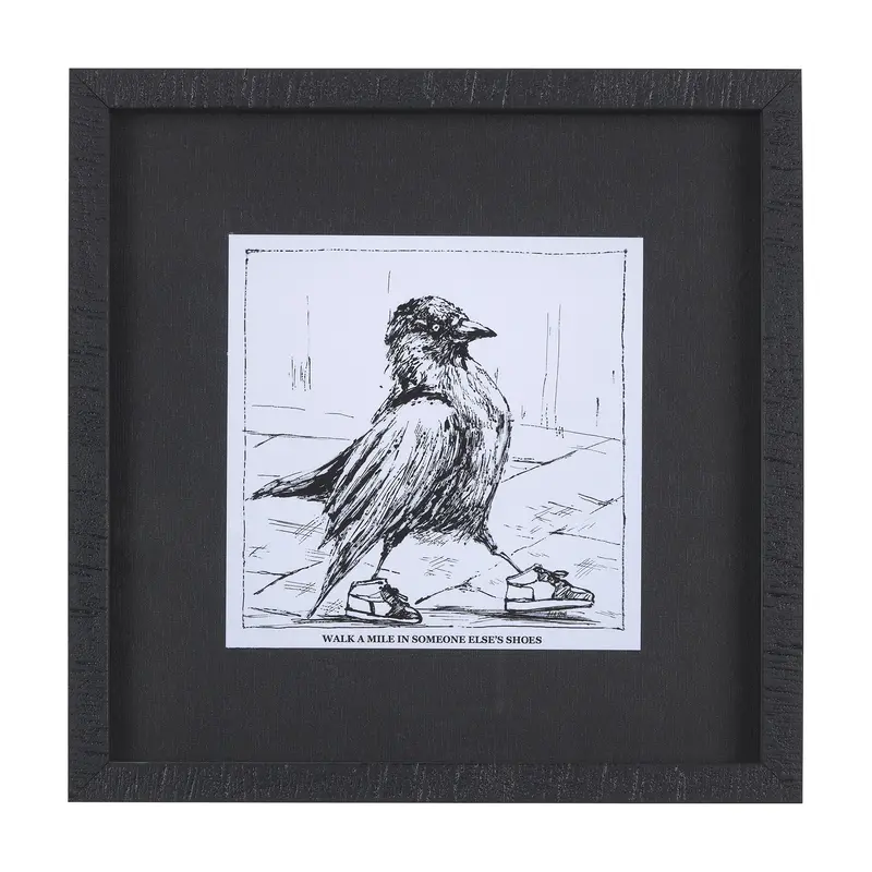 Animal Talk Iii Framed Art Print By Mercana Studio – Matted & Glass-Protected Wall Decor 1