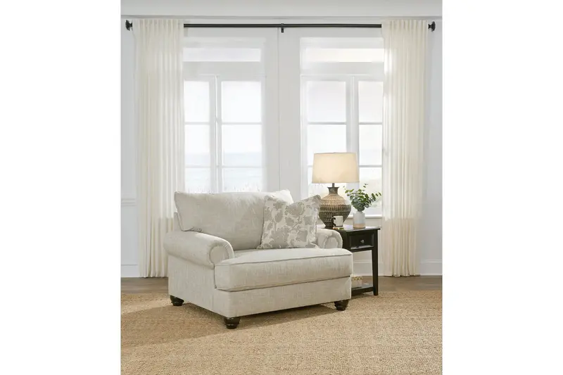 Asanti Fog Gray Oversized Lounge Chair 1