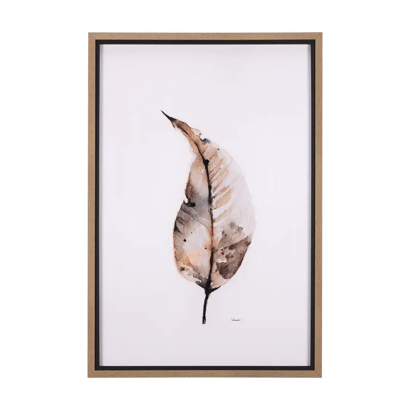 Autumn Message Iii: Artistic Textured Framed Wall Art By Mercana Studio 1
