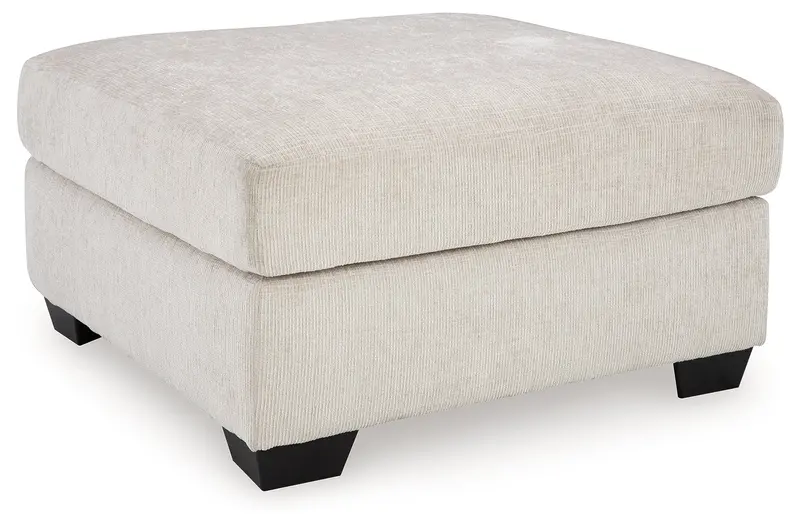 Aviemore Stone Oversized Square Accent Ottoman 1