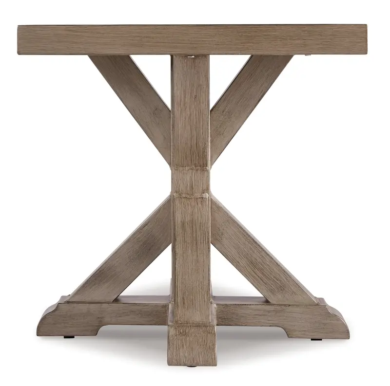 Beachcroft Beige Outdoor End Table For Patio Or Deck 1