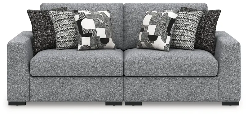 Bealton Salt-And-Pepper 2-Piece Sectional Loveseat 1