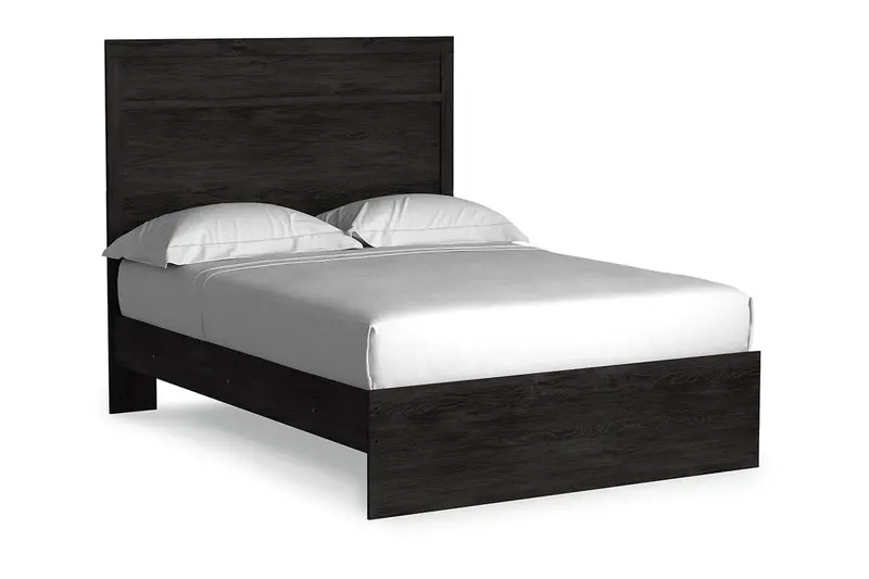 Belachime Charcoal Full-Size Panel Bed 1
