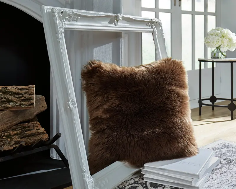 Bellethrone Brown Decorative Throw Pillow – Soft Texture And Neutral Hue 1