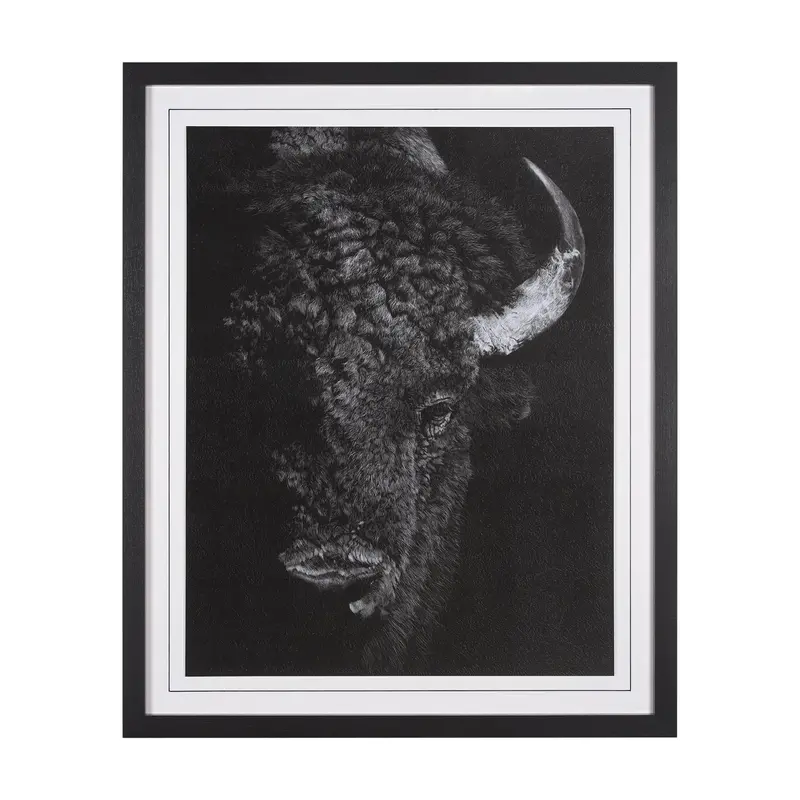 Black Glimpse I Framed Photo Art Print By Mercana Studio – Hand-Embellished & Matted Under Glass 1