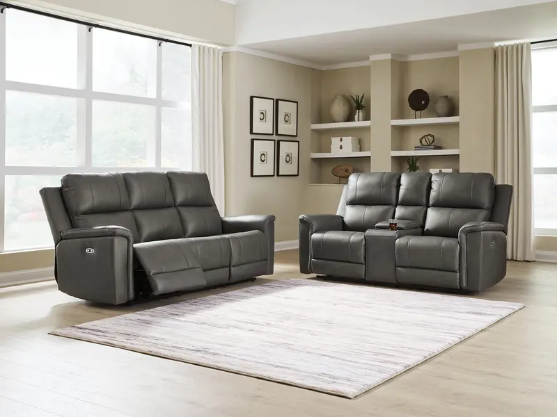 Bleckley Anchor Power Reclining Living Room Furniture Set 1