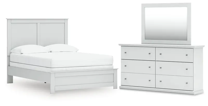 Bostwick Shoals Full Panel Bed With Matching Dresser And Mirror 1