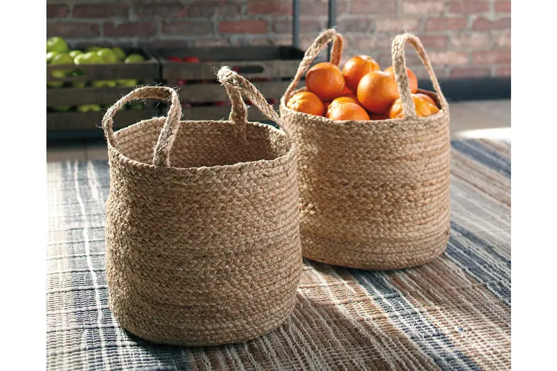 Brayton Natural Woven Seagrass Basket 1
