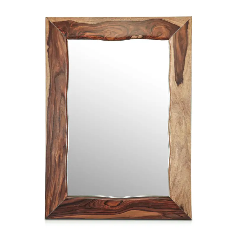 Brisbane Natural Sheesham 43-Inch Wall Mirror 1