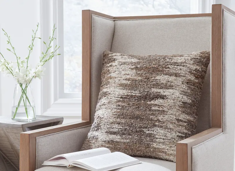 Brown And White Geometric Throw Pillow Set – 4-Pack 1