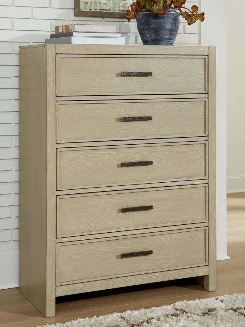 Calmoro Gray 6-Drawer Storage Chest 1