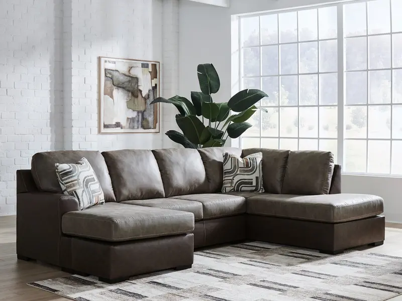 Castille Way Fossil 2-Piece Raf Sectional Sofa Set 1