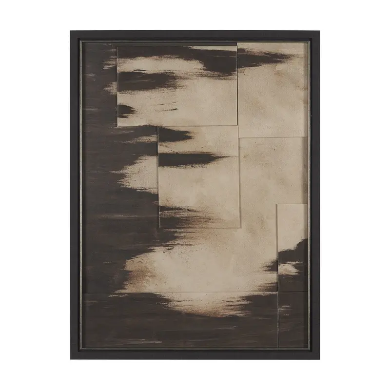Charred I – Matted Framed Art Print With Protective Glass By Mercana Studio 1