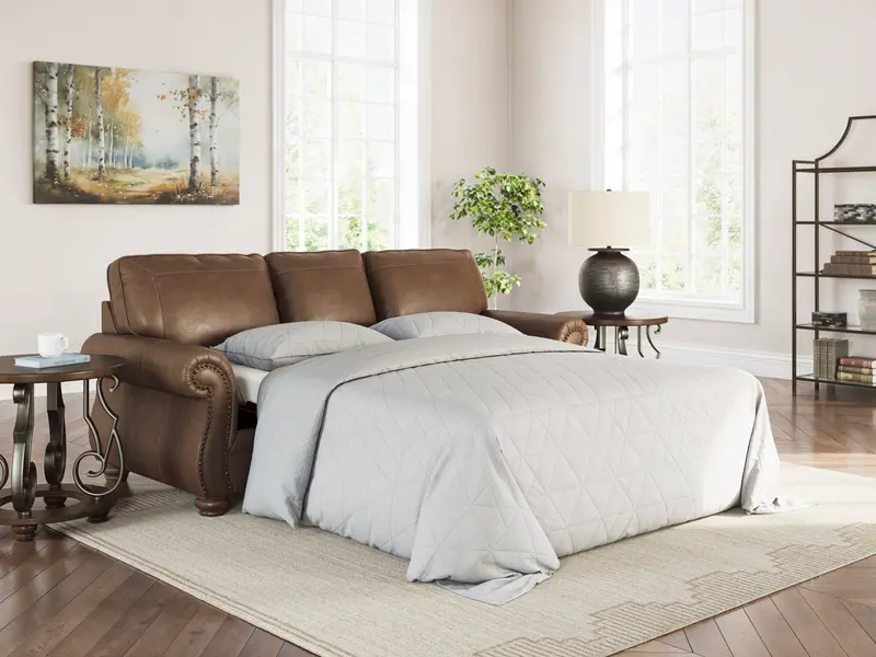 Chasemore Earth Queen Sofa Sleeper With Pull-Out Mattress 1