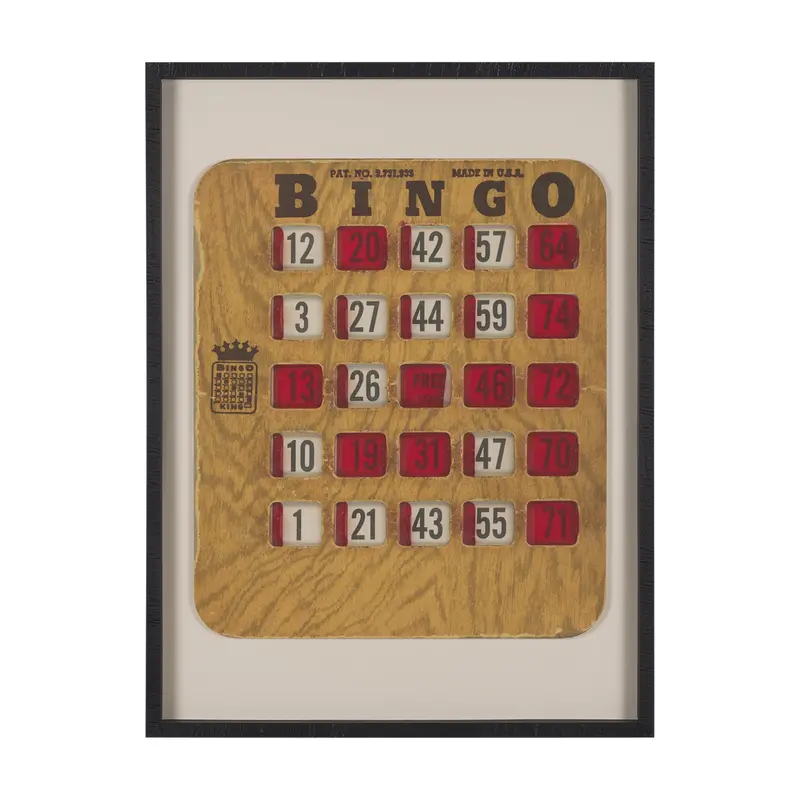 Chasing Numbers I – Framed Art Print Under Glass By Zap Studio 1