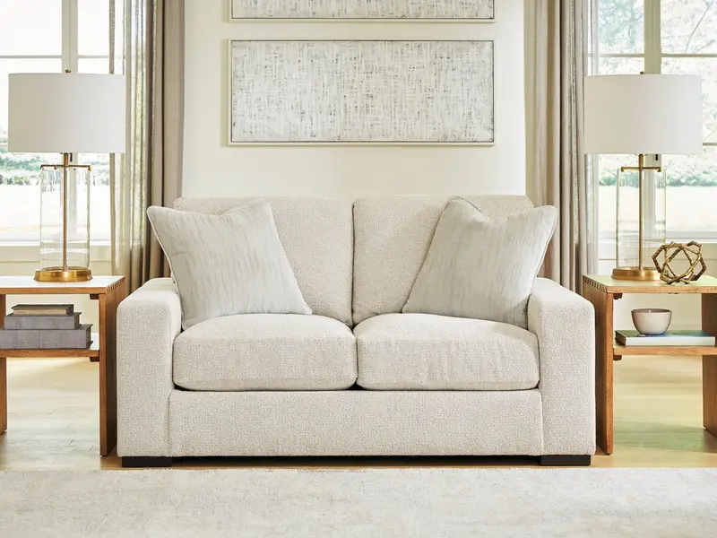 Conlee-Pike Linen-Blend Loveseat 1