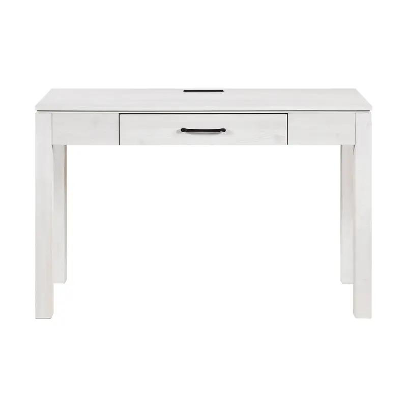 Corbin White Engineered Wood Writing Desk 1