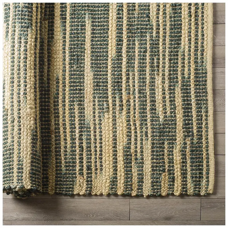 Deakin Jute Rug – 8" X 10" Handwoven Multicolor Natural Fiber Area Rug 1