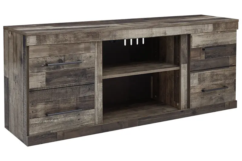 Derekson Multi-Functional Gray 60-Inch Tv Stand 1