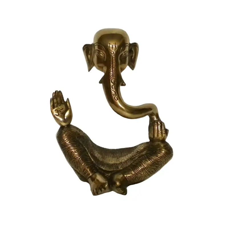 Disappearing Ganesha Sculpture – Artistic Bronze Or Resin Figurine With Illusion Detail 1