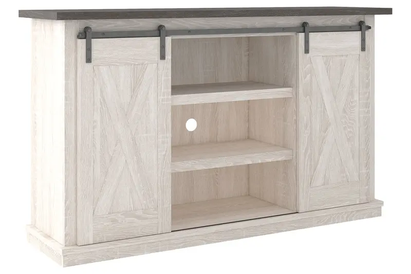 Dorrinson Two-Tone 54-Inch Modern Tv Stand 1