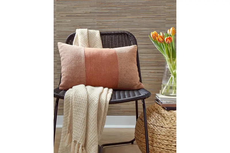 Dovinton Spice Tone Textured Pillow 1